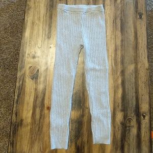Girls gray leggings size 5T